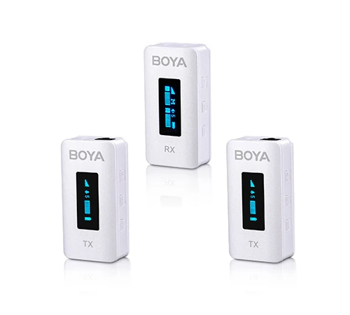 BOYA BY-XM6-K2W microphone aprašymas - Prekės nuotrauka