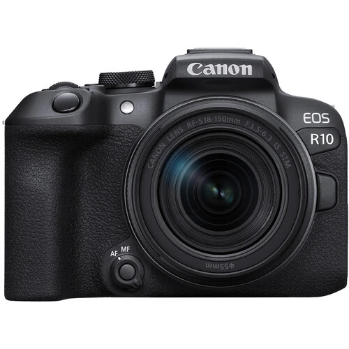 „Canon“ | D.CAM EOS R10 RF-S 18-150 IS STM EU26 | 24,2 megapikselių | Vaizdo stabilizatorius | ISO jautrumas (maks.) 32000 | „Wi-Fi“ | Vaizdo įrašymas | Rankinis valdymas | CMOS | Juodas aprašymas - Prekės nuotrauka
