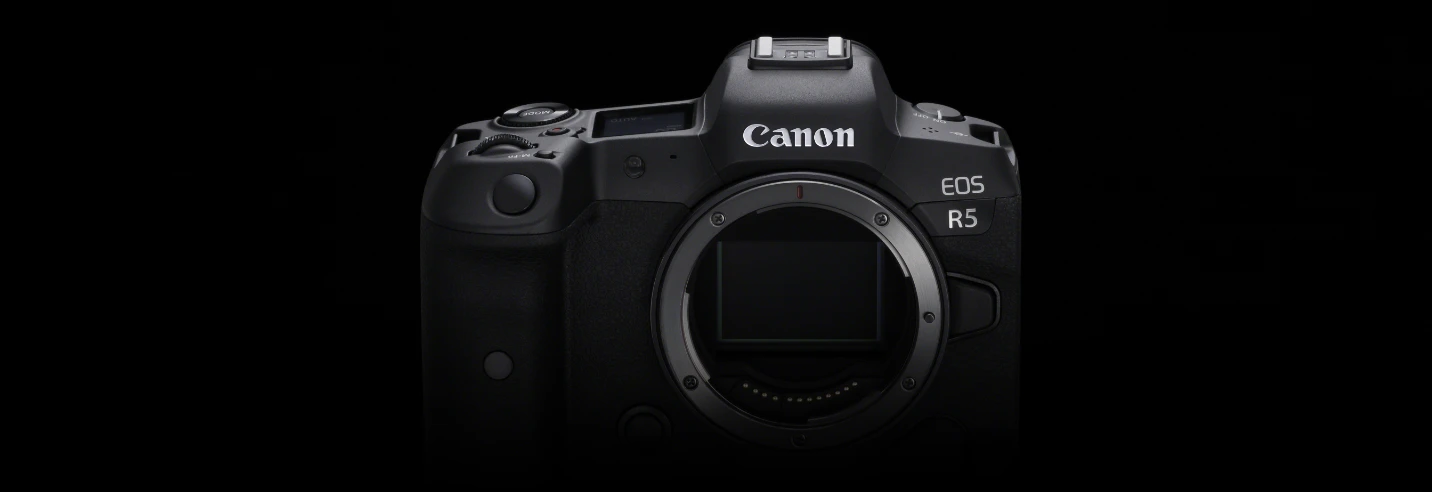 Canon EOS R5 MILC korpusas 45 MP CMOS 8192 x 5464 pikseliai Juoda aprašymas - Prekės nuotrauka