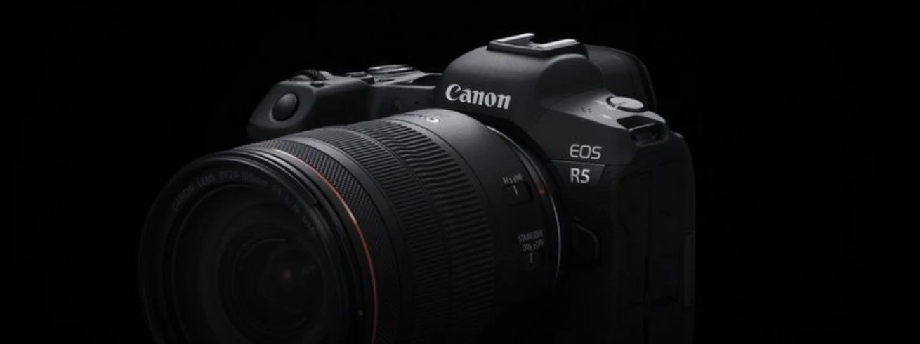 Canon EOS R5 MILC korpusas 45 MP CMOS 8192 x 5464 pikseliai Juoda aprašymas - Prekės nuotrauka