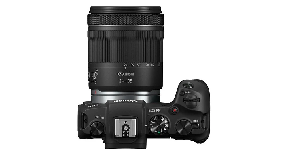 Objektyvas Canon EOS RP + RF 24-105mm F4-7.1 IS STM MILC 26,2 MP CMOS 6240 x 4160 pikseliai Juoda aprašymas - Prekės nuotrauka