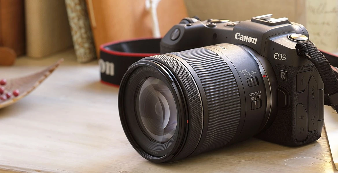 Objektyvas Canon EOS RP + RF 24-105mm F4-7.1 IS STM MILC 26,2 MP CMOS 6240 x 4160 pikseliai Juoda aprašymas - Prekės nuotrauka