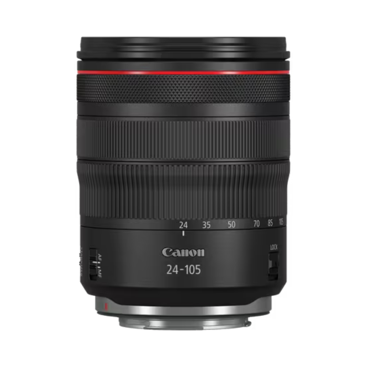 Objektyvas Canon RF 24-105mm F4L IS USM baltas box aprašymas - Prekės nuotrauka