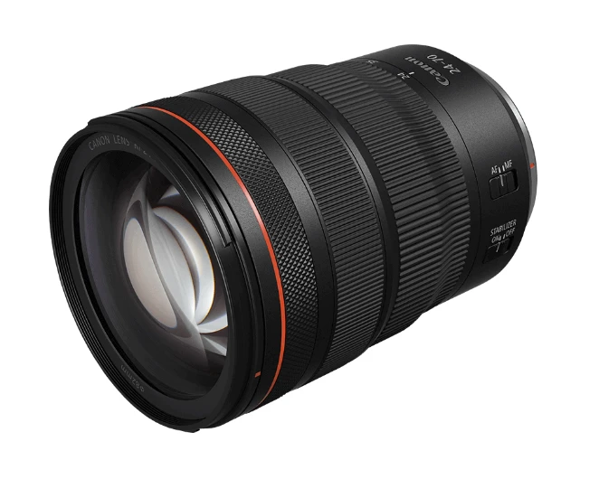 Canon RF 24-70mm F2.8 L IS USM SLR Standartinio priartinimo objektyvas Juoda aprašymas - Prekės nuotrauka
