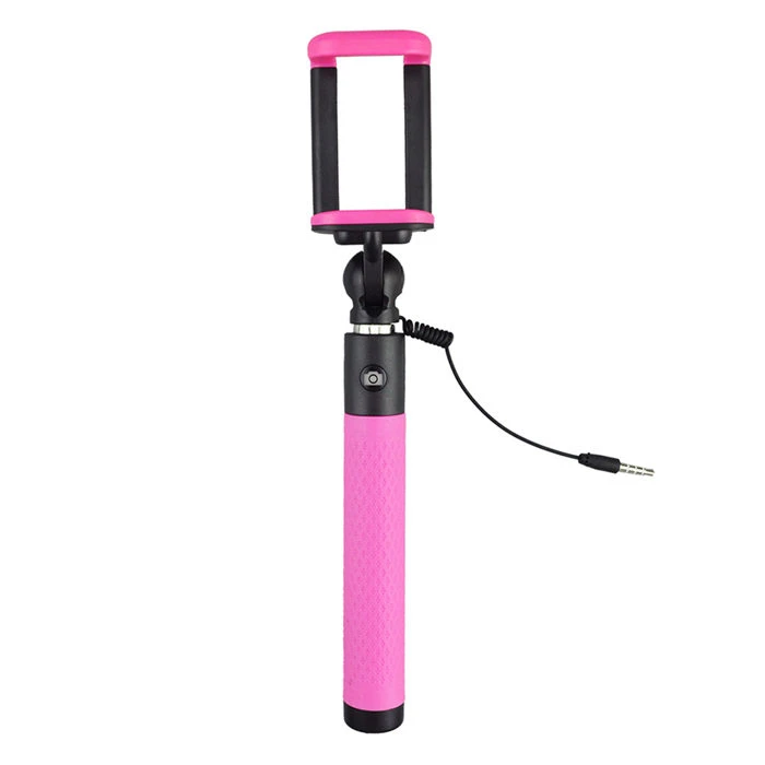 Caruba Selfie Stick Plug & Play Rožinė aprašymas - Prekės nuotrauka