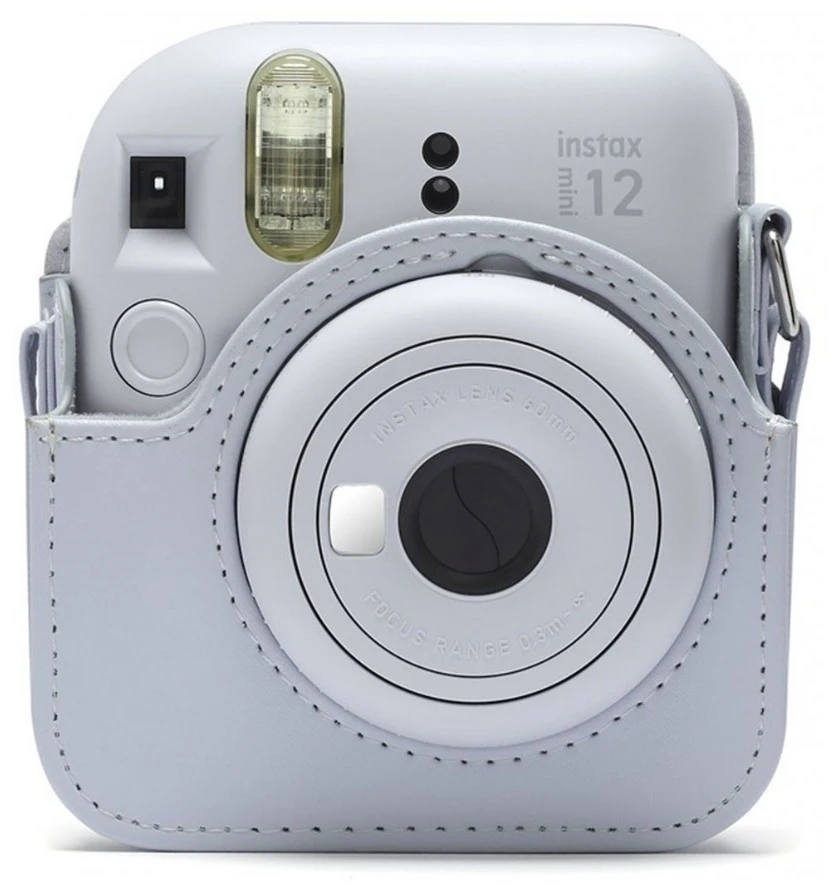 Dėklas Fujifilm instax mini 12 CLAY Baltas aprašymas - Prekės nuotrauka