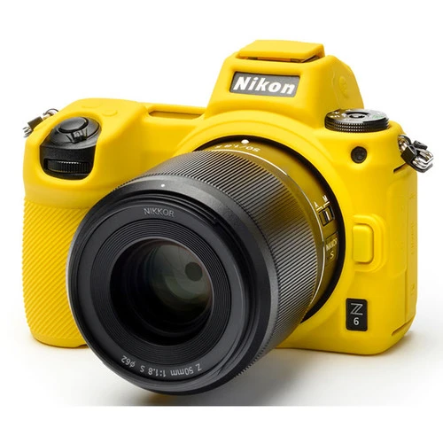 easyCover camera case for Nikon Z6/Z7 yellow aprašymas - Prekės nuotrauka