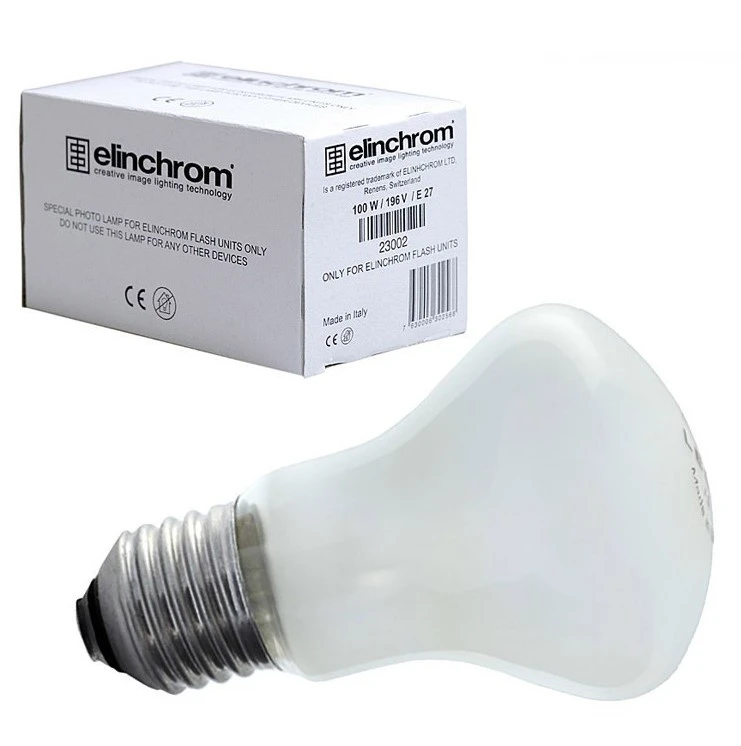 Elinchrom 100W/196V/E27 23002 aprašymas - Prekės nuotrauka
