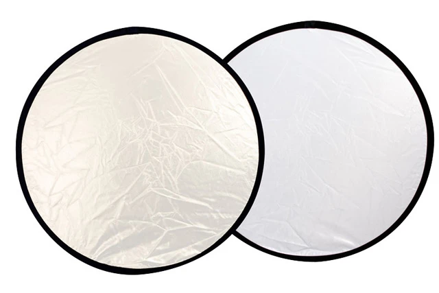 Falcon Eyes Reflector CFR-42S Sidabrinis/Baltas 107 cm aprašymas - Prekės nuotrauka