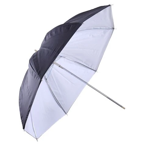 Falcon Eyes Umbrella UR-60WB Baltas/Juodas 152 cm aprašymas - Prekės nuotrauka