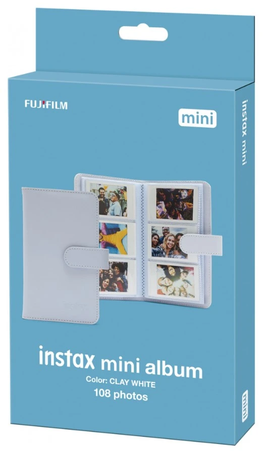 Fujifilm Albumas instax mini CLAY Baltas aprašymas - Prekės nuotrauka