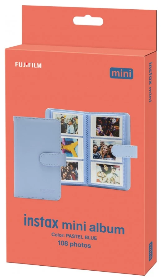 Fujifilm Albumas instax mini PASTEL Mėlynas aprašymas - Prekės nuotrauka