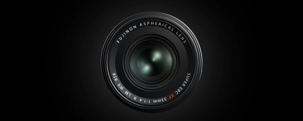 Fujifilm Objektyvas Fujinon XF33mm F1.4 R LM WR PD aprašymas - Prekės nuotrauka