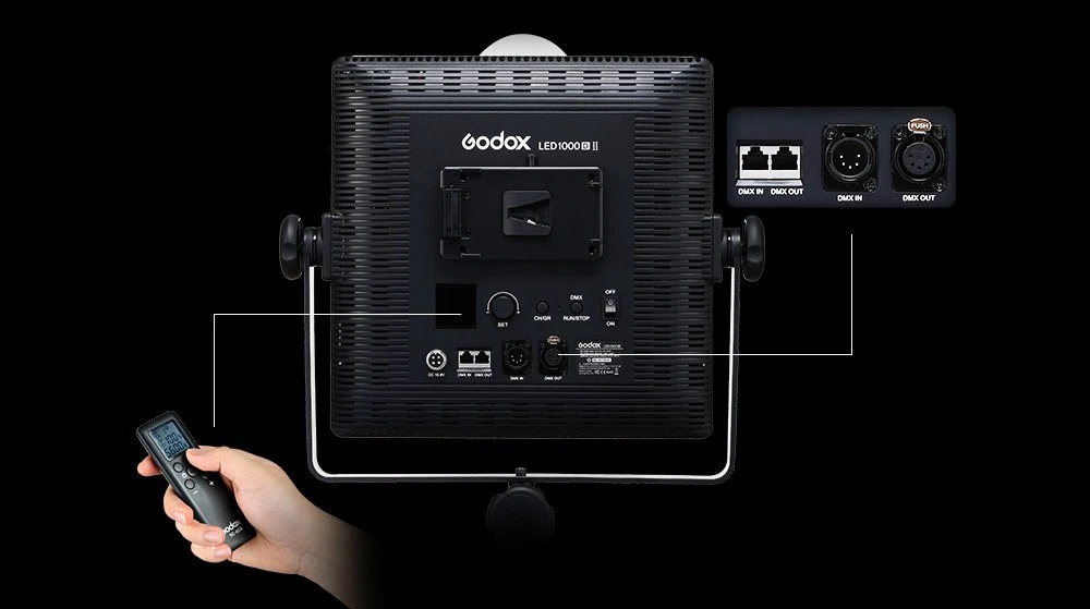Godox LED1000D II LED Panel aprašymas - Prekės nuotrauka
