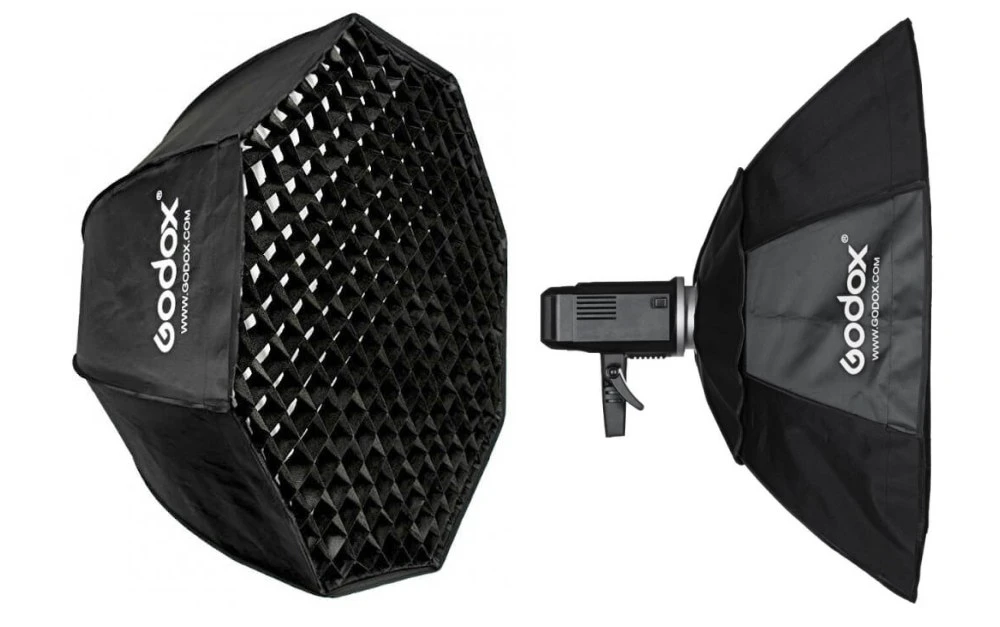 Godox SB-FW140 Softbox su tinkleliu Octa140cm aprašymas - Prekės nuotrauka