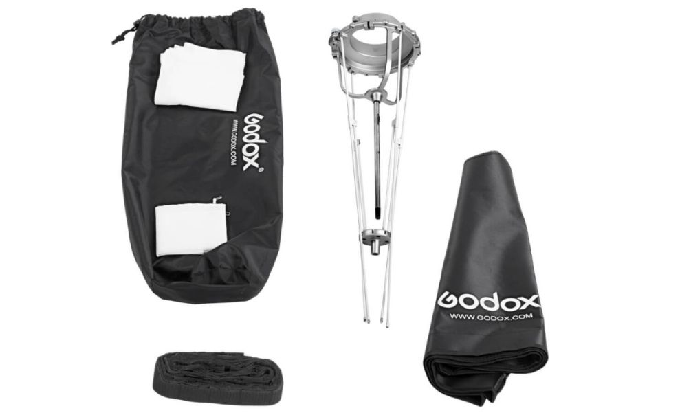 Godox SB-GUSW9090 Umbrella style grid softbox with bowens mount 90x90cm aprašymas - Prekės nuotrauka