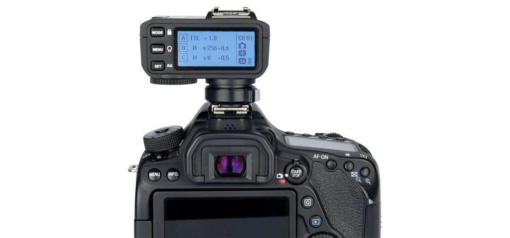 Godox siųstuvas X2T TTL Canon aprašymas - Prekės nuotrauka