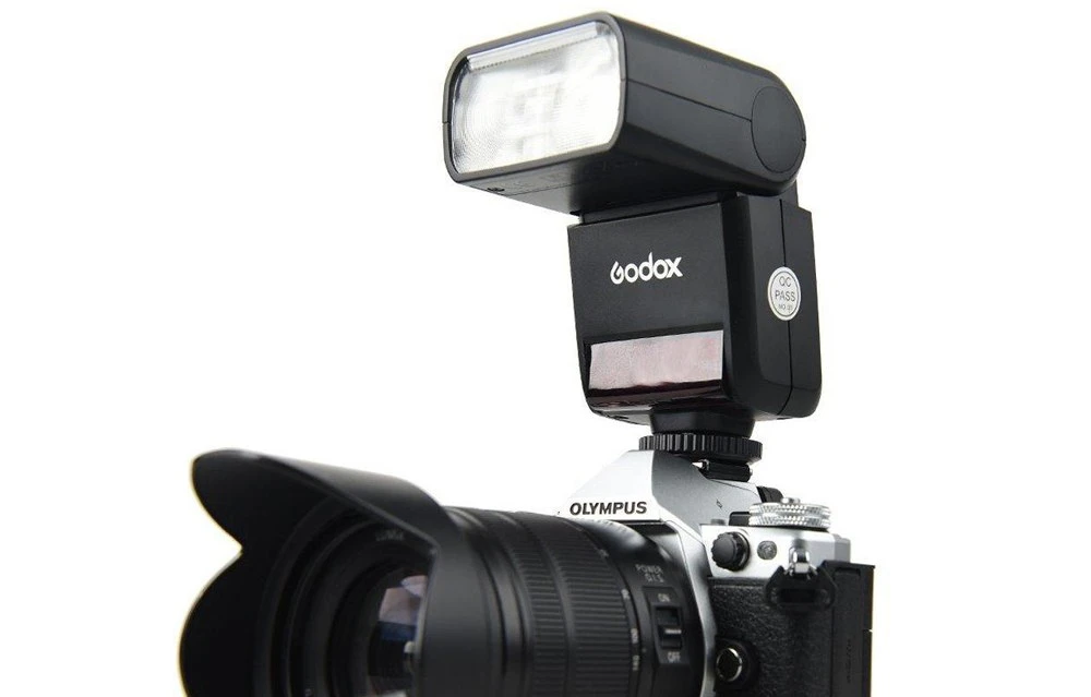 „Godox TT350 speedlite“, skirtas „Olympus“. aprašymas - Prekės nuotrauka