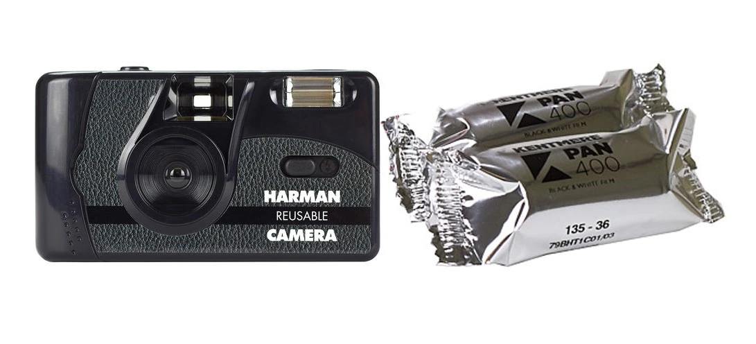 Harman 35mm KIT daugkartinis fotoaparatas aprašymas - Prekės nuotrauka