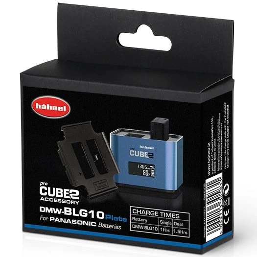 Hahnel H&Auml;HNEL PROCUBE 2 PLATE FOR PANASONIC DMW-BLG10 BATTERY aprašymas - Prekės nuotrauka