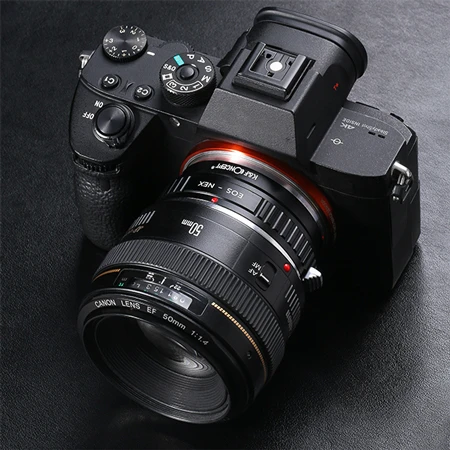 Kf Concept K&F Lens Adapteris Canon EOS Lens to Sony Alpha Nex E-Mount aprašymas - Prekės nuotrauka