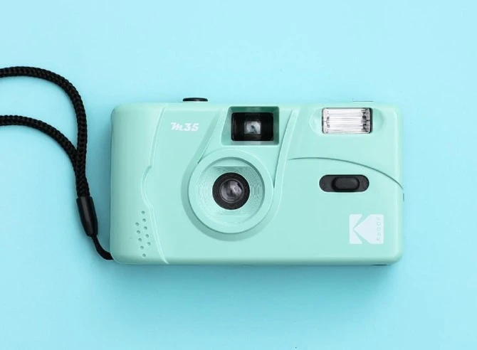 KODAK M35 REUSABLE CAMERA Žalias aprašymas - Prekės nuotrauka