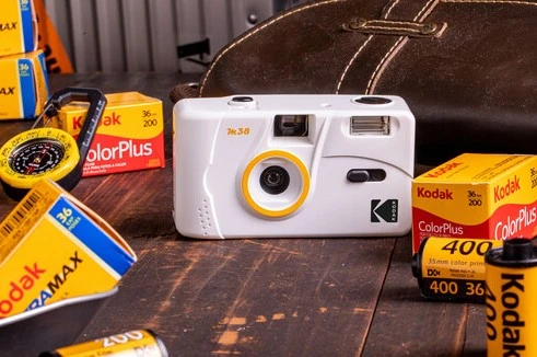 Kodak M38 reusable camera (Clouds Baltas) aprašymas - Prekės nuotrauka