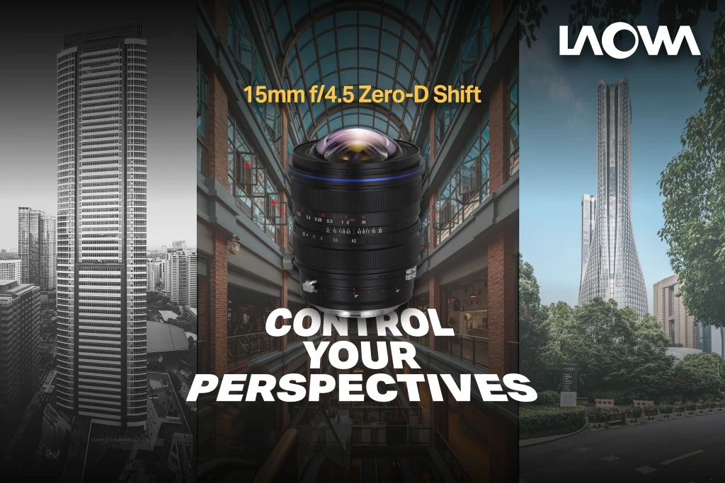 Objektyvas Laowa 15mm f4.5 Zero-D Shift – Canon RF aprašymas - Prekės nuotrauka