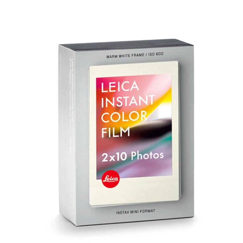 Leica SOFORT 2x10 Film pack Warm Baltas (mini) aprašymas - Prekės nuotrauka