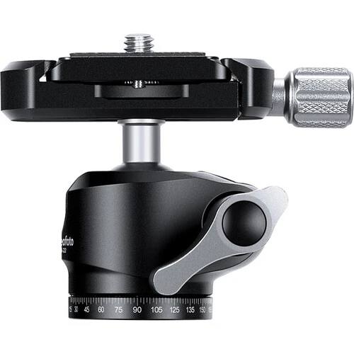 Leofoto Ballhead LH-22 + Release Plate PU-25 aprašymas - Prekės nuotrauka