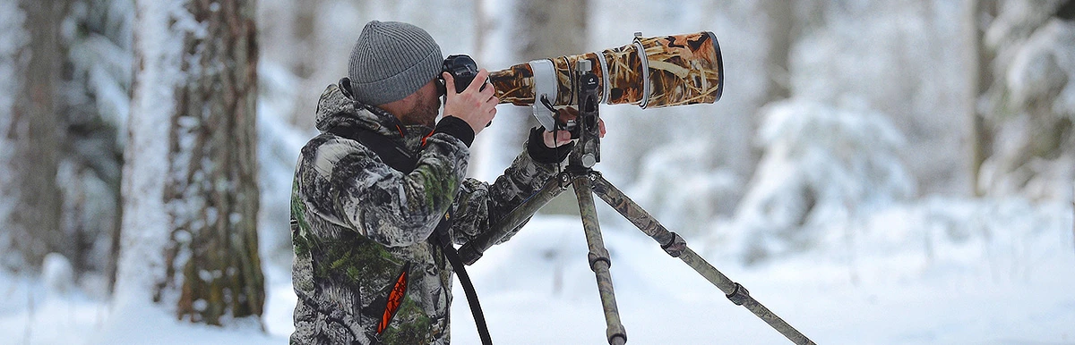 Leofoto Ranger LS-365C + PG-1 Gimbal galvos rinkinys (Full Camo) aprašymas - Prekės nuotrauka
