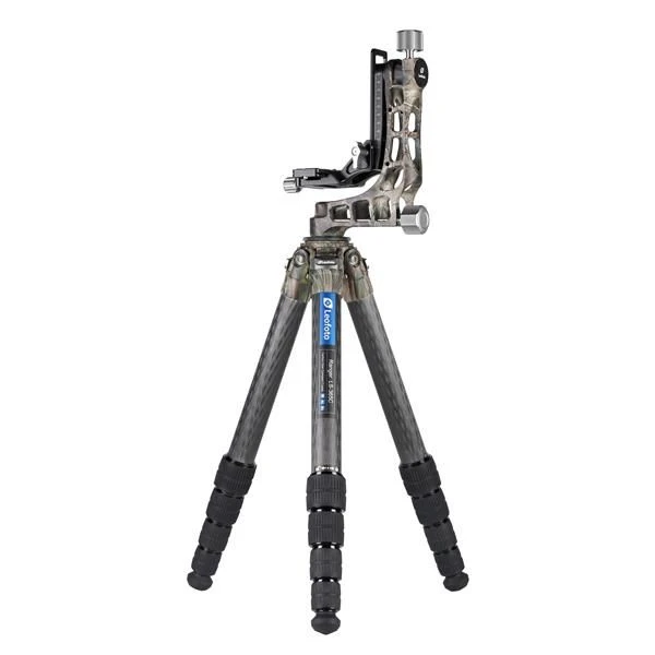Leofoto Ranger LS-365C + PG-1 Gimbal galvos rinkinys (Full Camo) aprašymas - Prekės nuotrauka