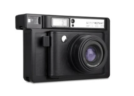 Lomography Lomo'Instant Wide Camera Juodas Edition aprašymas - Prekės nuotrauka