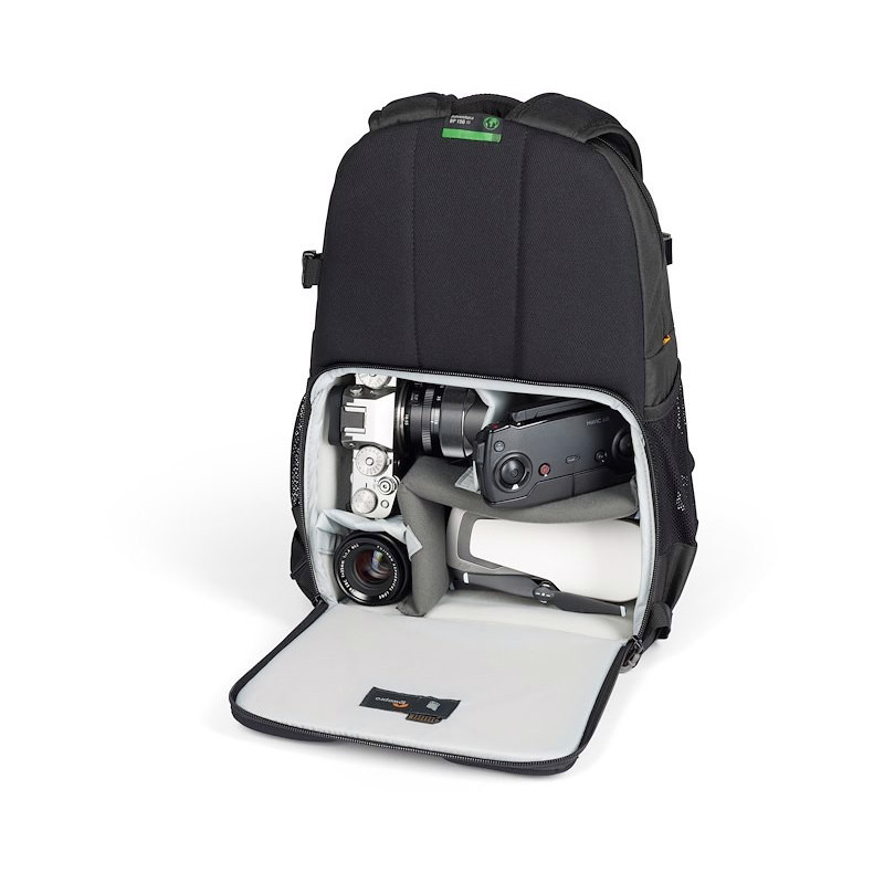 Lowepro kuprinė Adventura BP 150 III, juoda aprašymas - Prekės nuotrauka