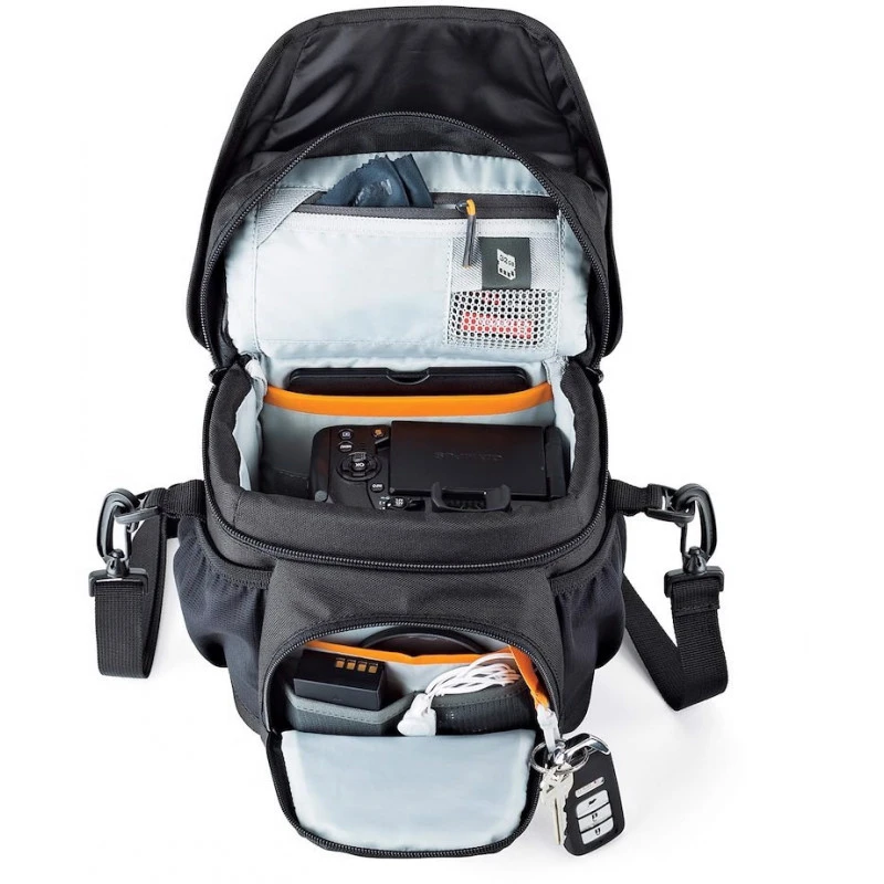 LOWEPRO NOVA 140 AW II Juodas aprašymas - Prekės nuotrauka