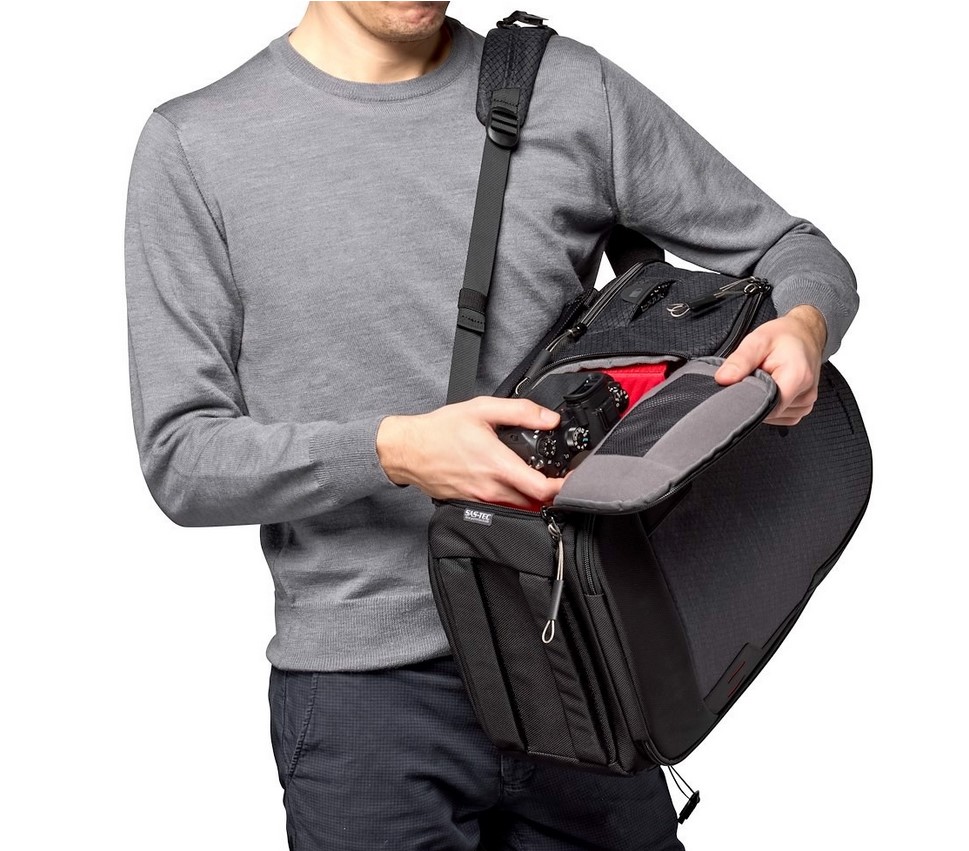 Manfrotto kuprinė Pro Light Frontloader M (MB PL2-BP-FL-M) aprašymas - Prekės nuotrauka