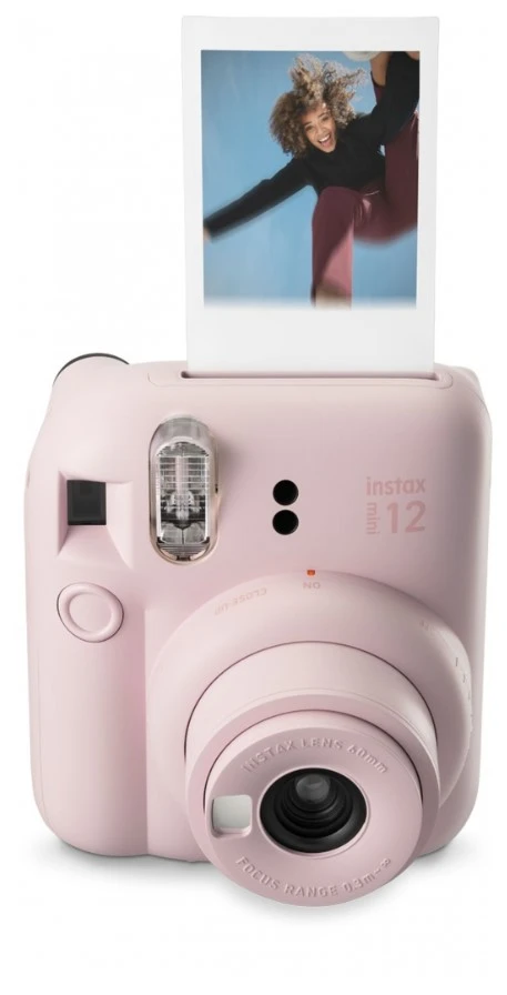 Fujifilm Momentinis fotoaparatas instax mini 12 BLOSSOM Rožinis+instax mini glossy (10pl) aprašymas - Prekės nuotrauka