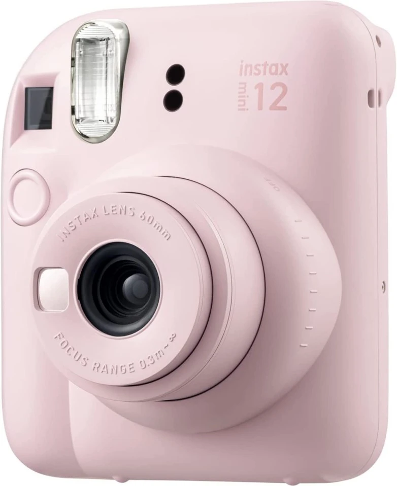 Fujifilm Momentinis fotoaparatas instax mini 12 BLOSSOM Rožinis+instax mini glossy (10pl) aprašymas - Prekės nuotrauka
