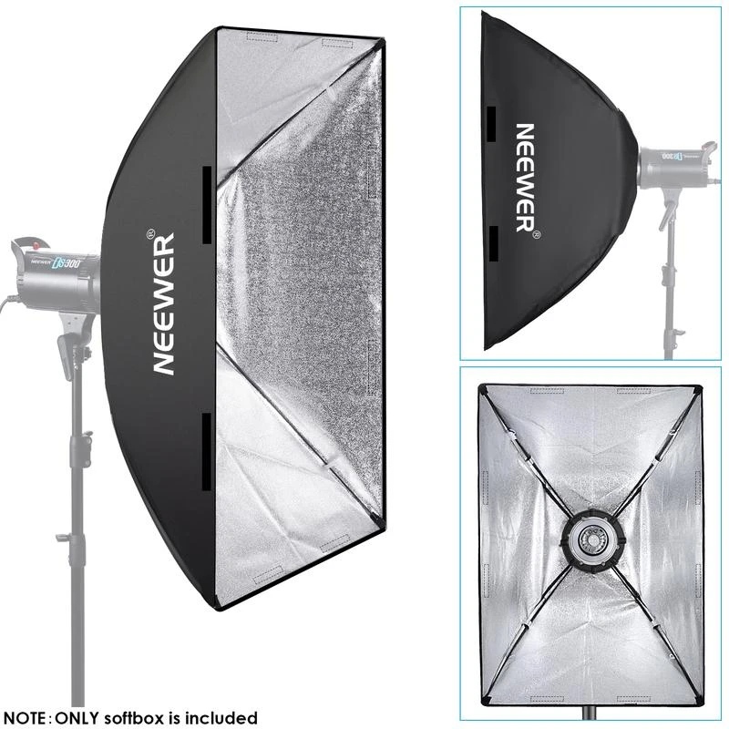 Neewer 60x90 Softbox With Bowens Mount 10070189 aprašymas - Prekės nuotrauka
