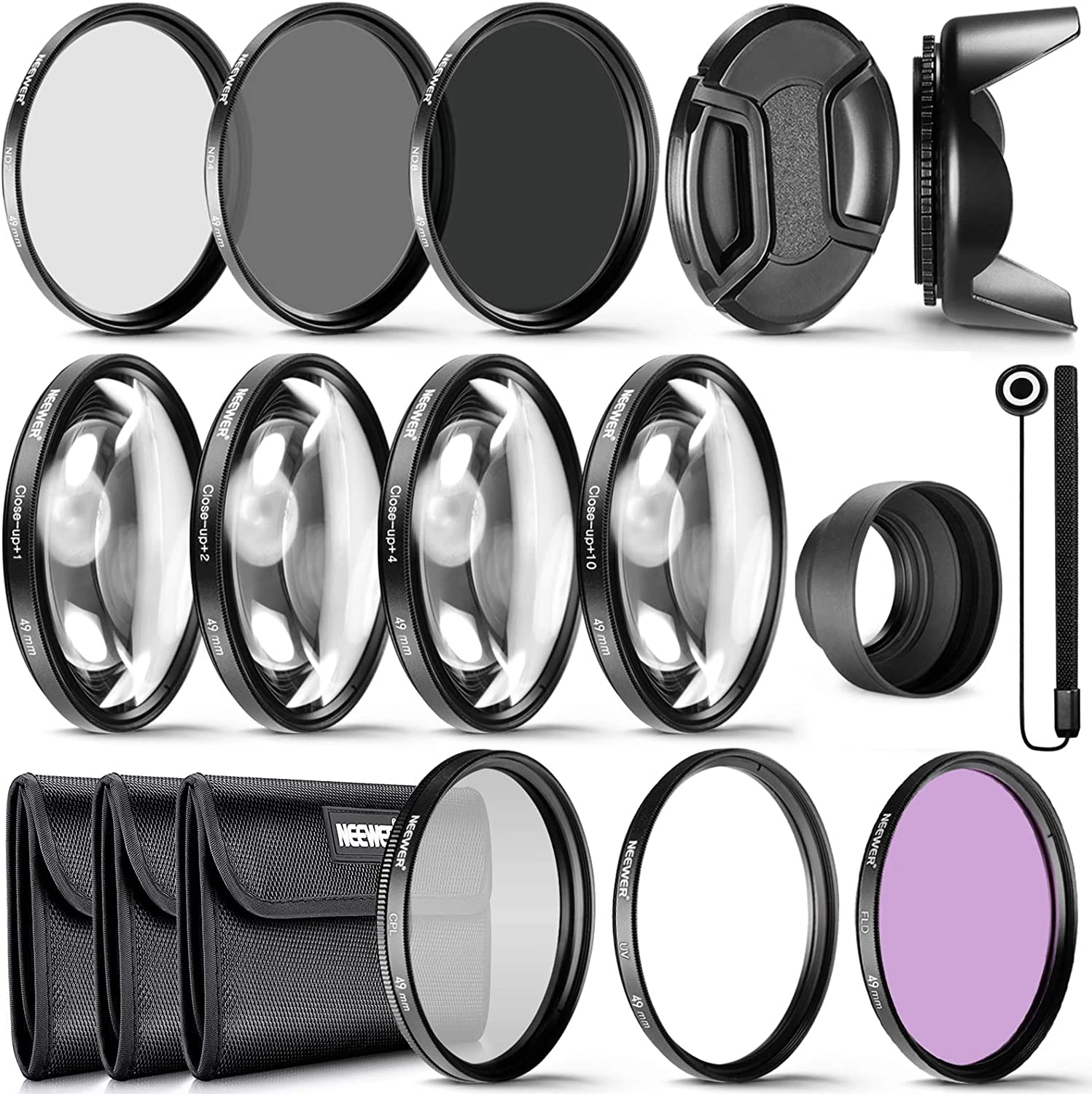 Neewer 72MM FILTER ACCESSORY KIT 10087419 aprašymas - Prekės nuotrauka