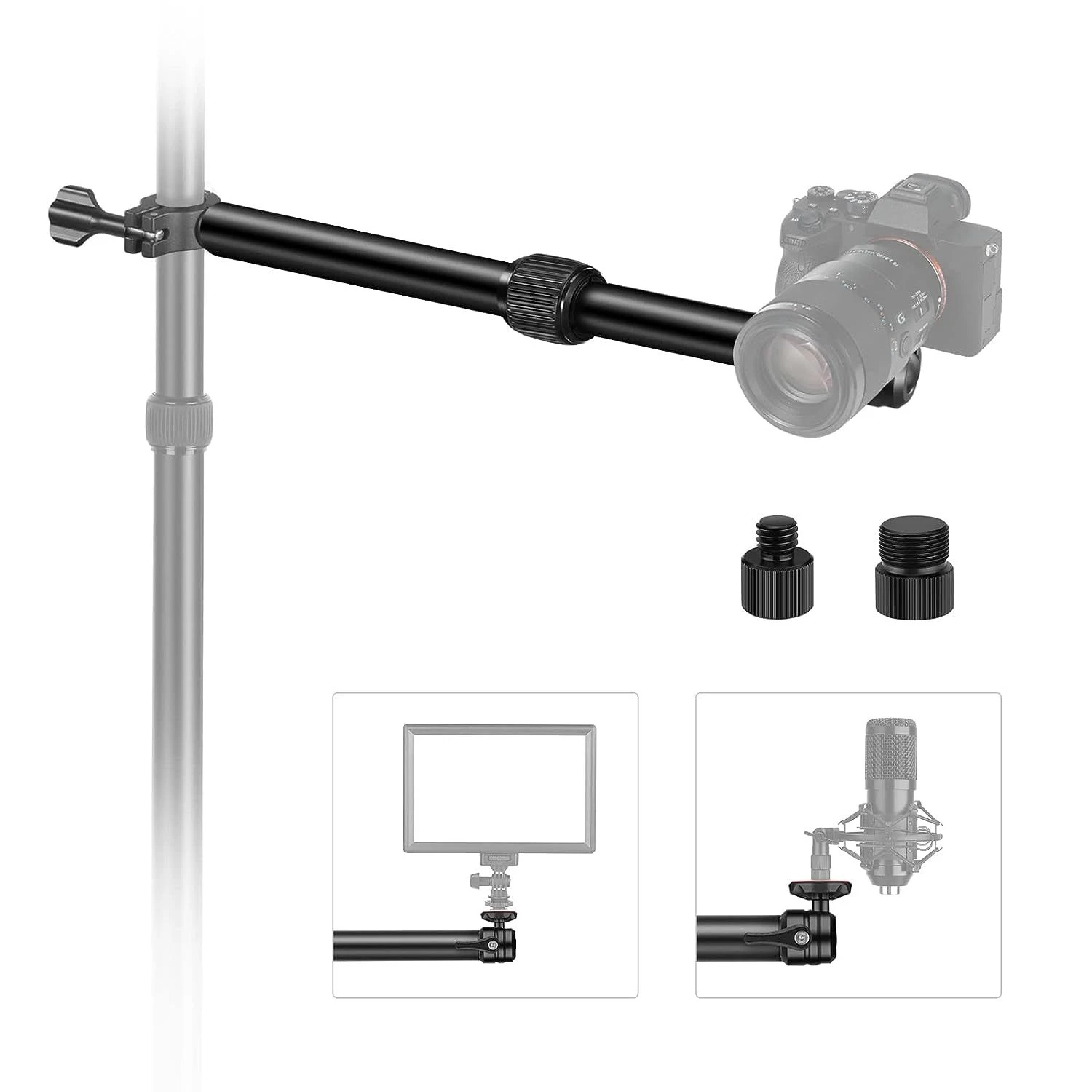 Neewer DS001 TELESCOPIC ARM 10101938 aprašymas - Prekės nuotrauka