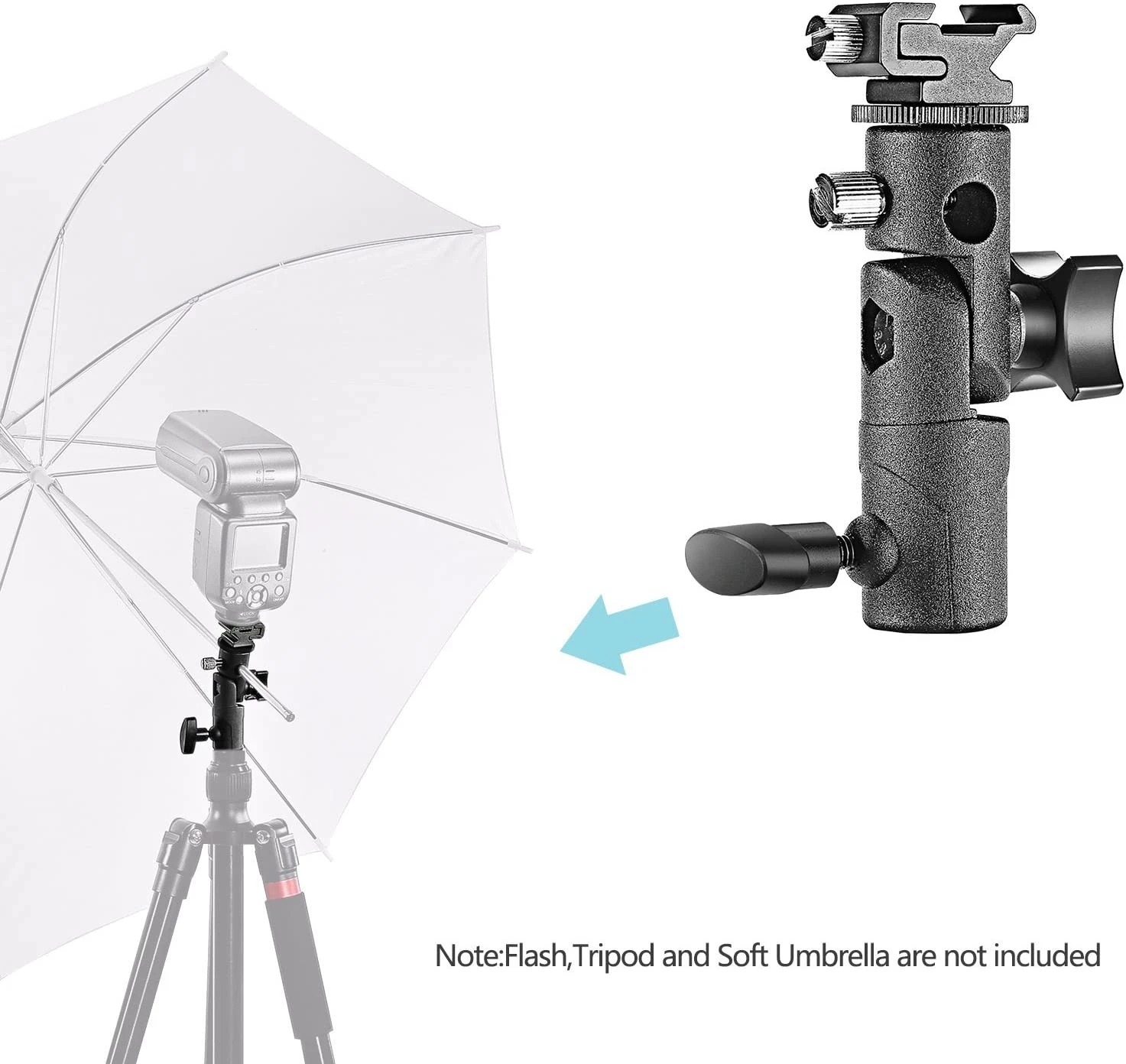 Neewer universal photography lamp bracket E 10076177 aprašymas - Prekės nuotrauka