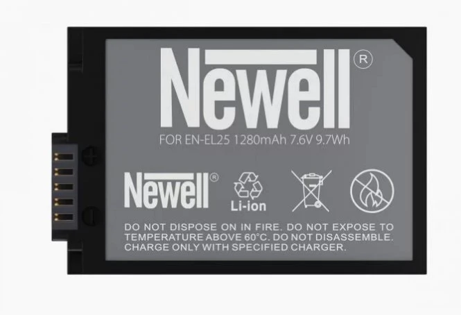 Newell baterija Nikon EN-EL25 aprašymas - Prekės nuotrauka