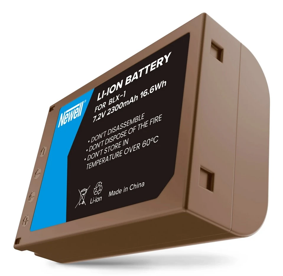 Newell BLX-1 USB-C pakaitinė baterija, skirta Olympus aprašymas - Prekės nuotrauka