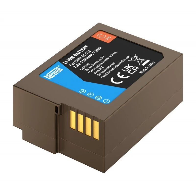 Newell DMW-BLC12 USB-C baterija, skirta Panasonic aprašymas - Prekės nuotrauka