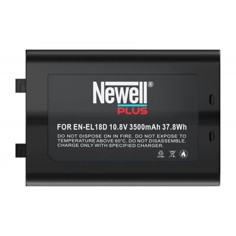 Newell Plus pakaitinė baterija EN-EL18d, skirta Nikon aprašymas - Prekės nuotrauka
