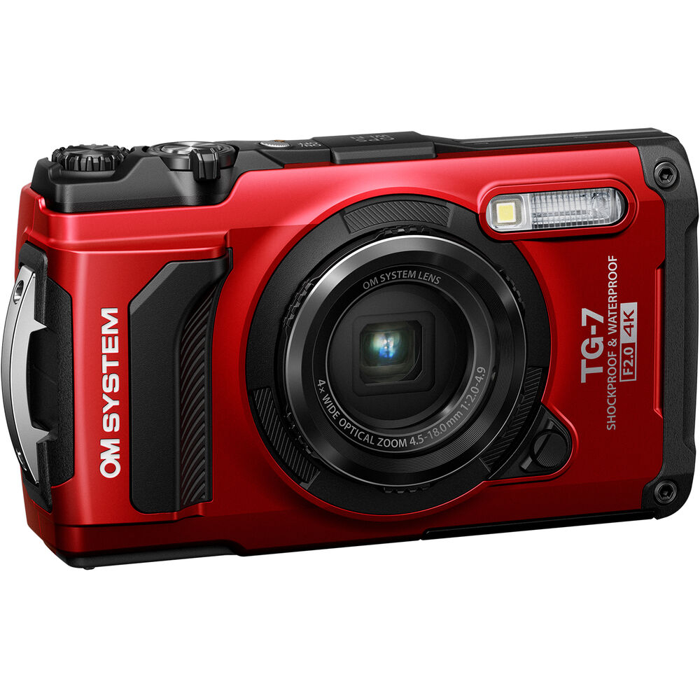 Olympus Om System Olympus TG-7 red (Pažeista pakuotė) aprašymas - Prekės nuotrauka