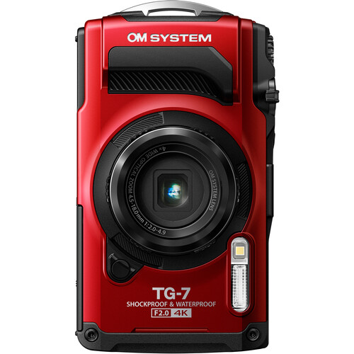 Olympus Om System Olympus TG-7 red (Pažeista pakuotė) aprašymas - Prekės nuotrauka