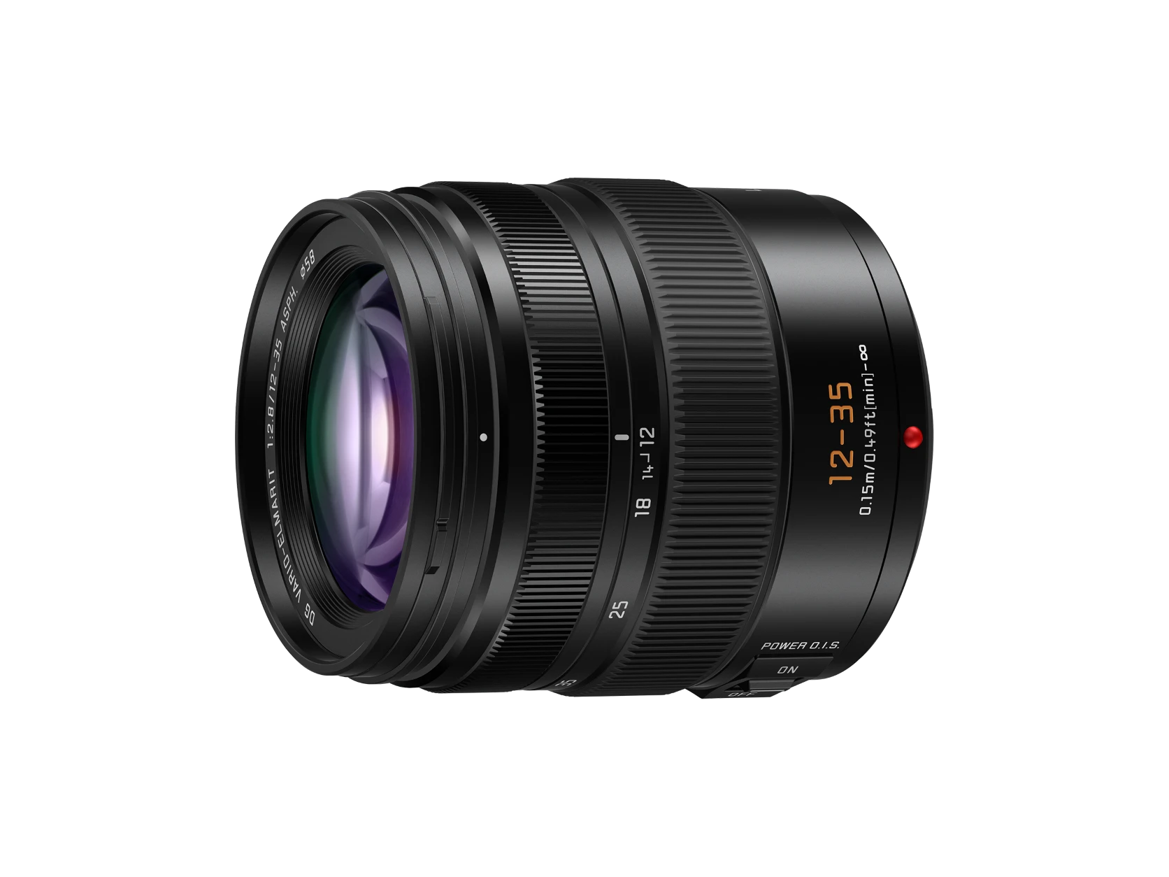 Objektyvas „Panasonic Leica DG Vario-Elmarit 12-35mm F2.8 Asph. Power O.I.S.“ (2023 m.) H-ES12035E aprašymas - Prekės nuotrauka