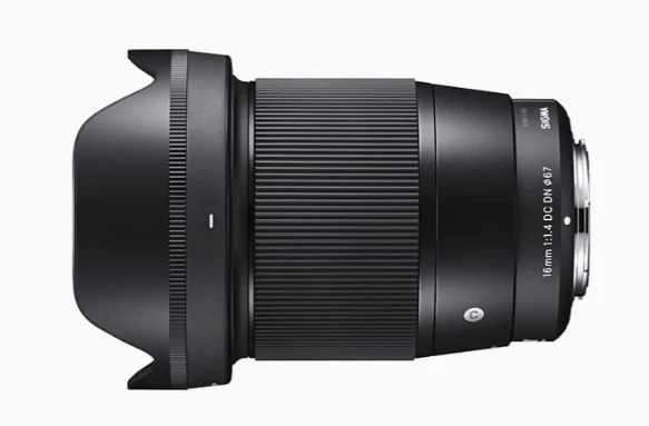 Objektyvas Sigma 16mm F1.4 DC DN Nikon Z-mount aprašymas - Prekės nuotrauka